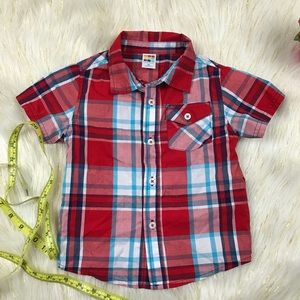 Toddler boy button up / HP 2X